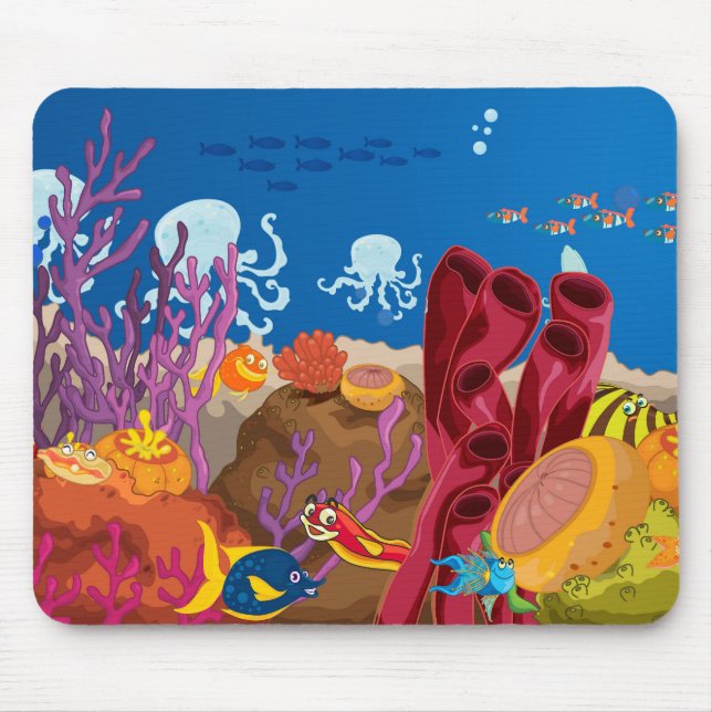 Ocean Bliss Mouse Pad Musmatta (Framsidan)