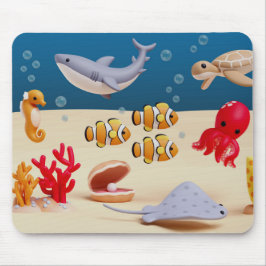 Ocean Bliss Mouse Pad Musmatta