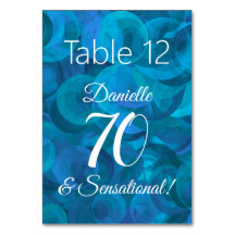 Ocean Blue 70 och Sensational Födelsedagsfest