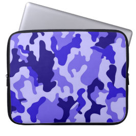Ocean Blue Camo Laptop sleeve
