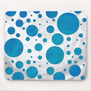 Ocean Blue Polka dots Musmatta