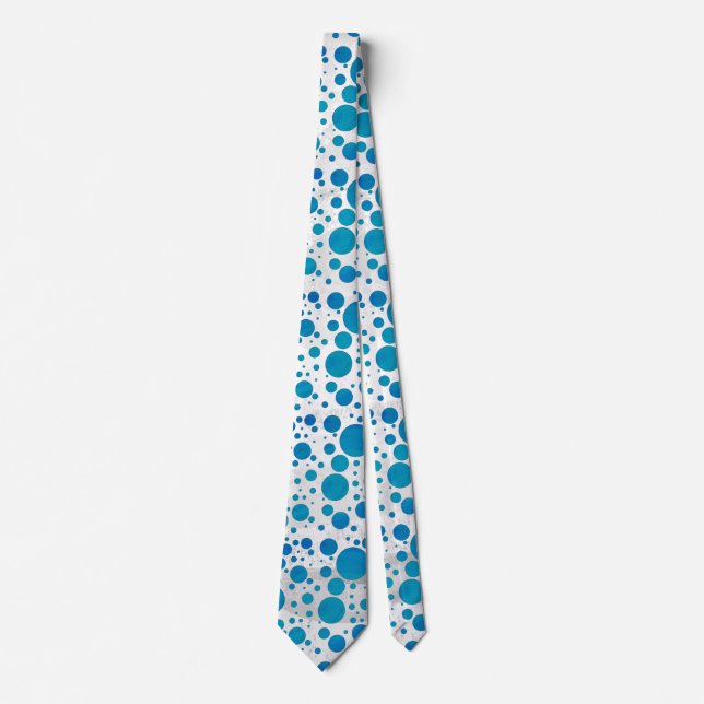 Ocean Blue Polka dots Slips (Framsida)