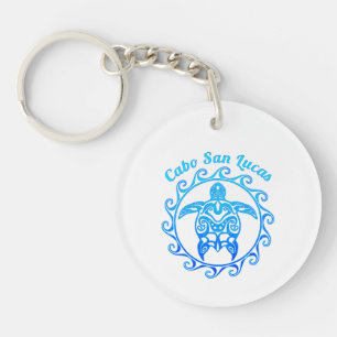Ocean Blue Tribal Turtle Cabo San Lucas