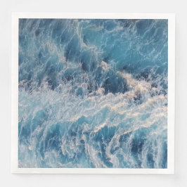 Ocean Blue Vågar Pappersservett