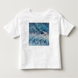 Ocean Blue Vågar T Shirt