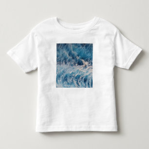 Ocean Blue Vågar T Shirt
