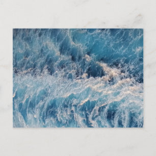 Ocean Blue Vågar Vykort