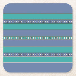 Ocean Breeze Rand Underlägg Papper Kvadrat