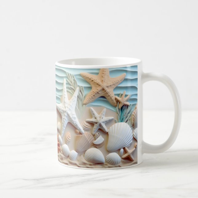 Ocean Breeze Seashell Mugg (Höger)