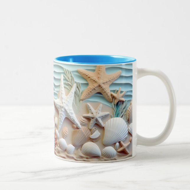 Ocean Breeze Seashell Mugg (Höger)