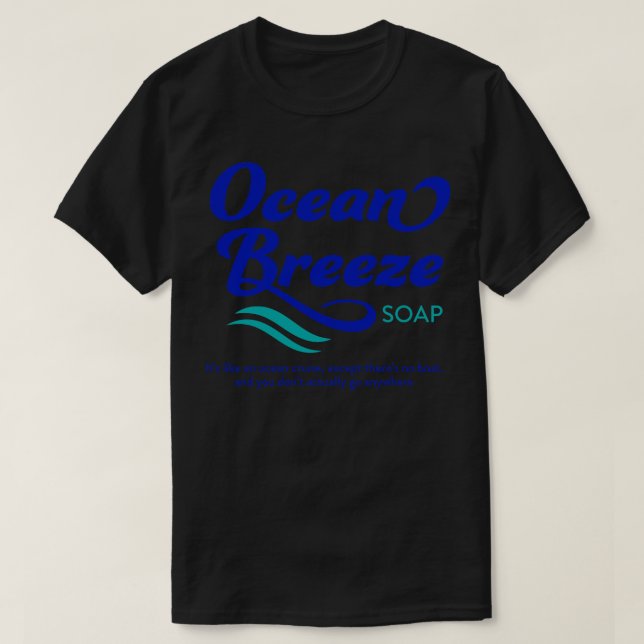 Ocean Breeze Soap T Shirt (Design framsida)
