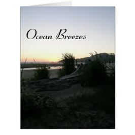 Ocean Breezes Hälsningskort