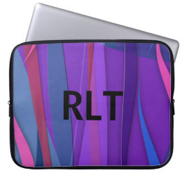 Ocean Breezes Monogrammed Laptop Fodral