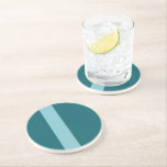 Ocean Calm  Sandstone Drink Coaster Underlägg<br><div class="desc">Style: Sandstone Drink Coaster Mom always told you to use a coaster, so make her happy by using one from Zazzle! Made to keep your tables scratch-and-moisture-free, our sandstone coasters have a cork backing, so you can use them on any surface. They also have a matte finish and work best...</div>