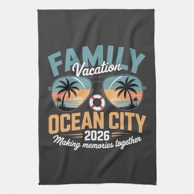Ocean City Beach Kökshandduk (Vertikal)