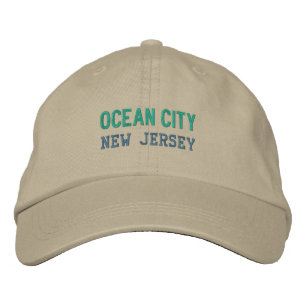 OCEAN CITY cap Broderad Keps
