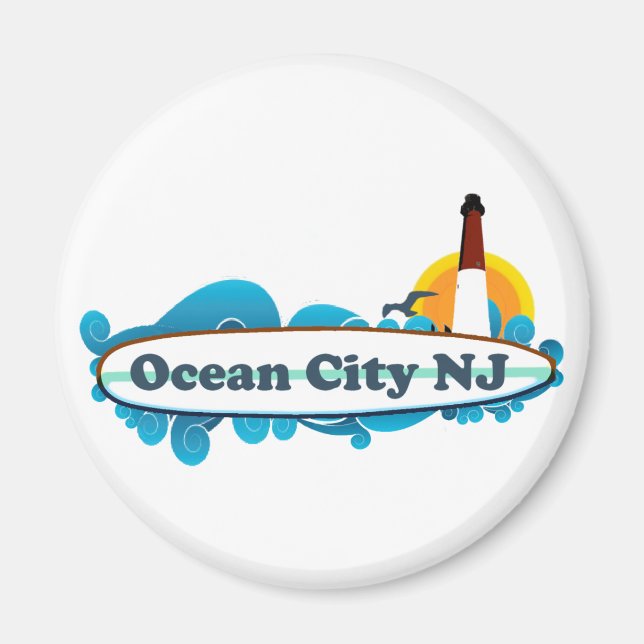 Ocean City. Magnet (Framsidan)