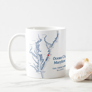 Ocean City Maryland Gift Kaffemugg