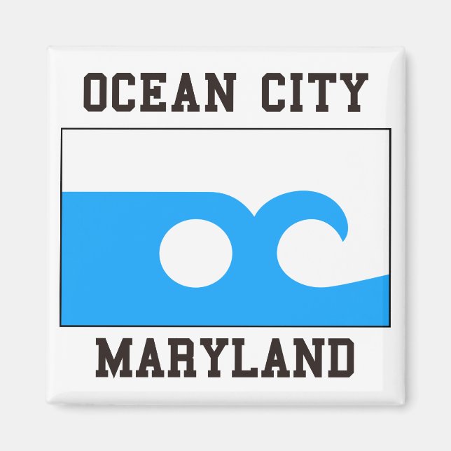Ocean City Maryland Magnet (Framsidan)