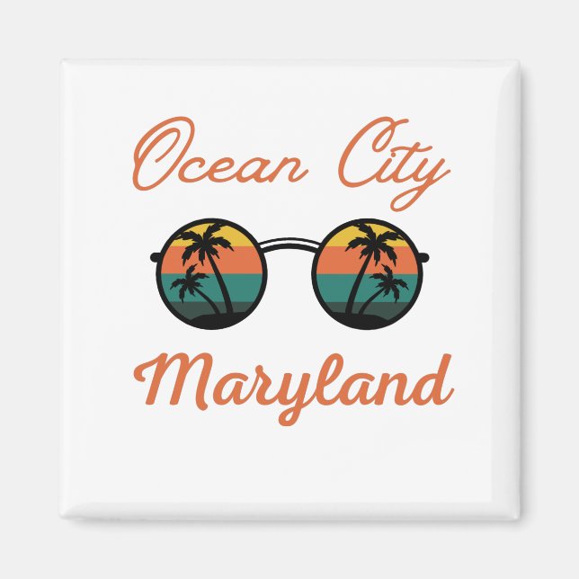 Ocean City Maryland Magnet (Framsidan)