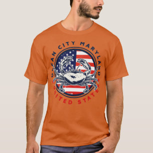 Ocean City Maryland United Stater T Shirt