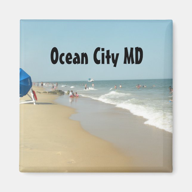 Ocean City, MD Magnet (Framsidan)