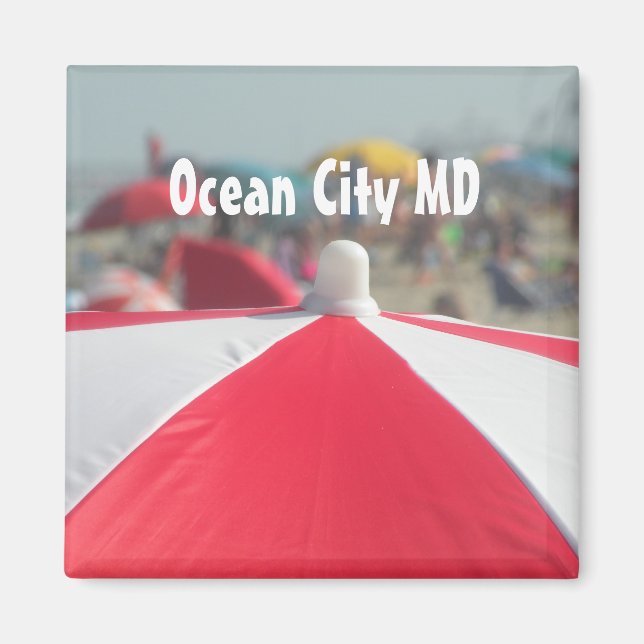 Ocean City, MD Magnet (Framsidan)