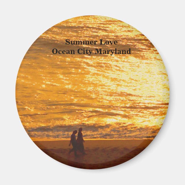 Ocean City, MD Magnet (Framsidan)