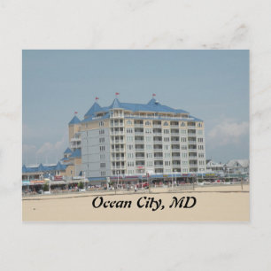 Ocean City, MD Postcard Vykort