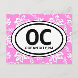 Ocean City New jersey ~ OC NJ Rosa Beach Vykort