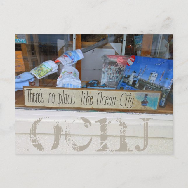 Ocean City, New jersey Post Card - Marty's Vykort (Framsida)