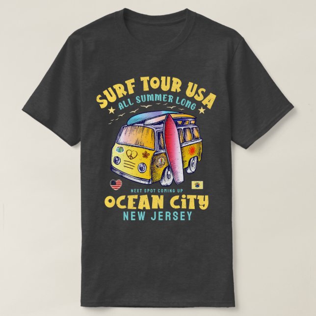 Ocean City New jersey T Shirt (Design framsida)