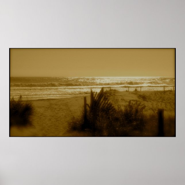 Ocean City Surf Poster (Framsidan)