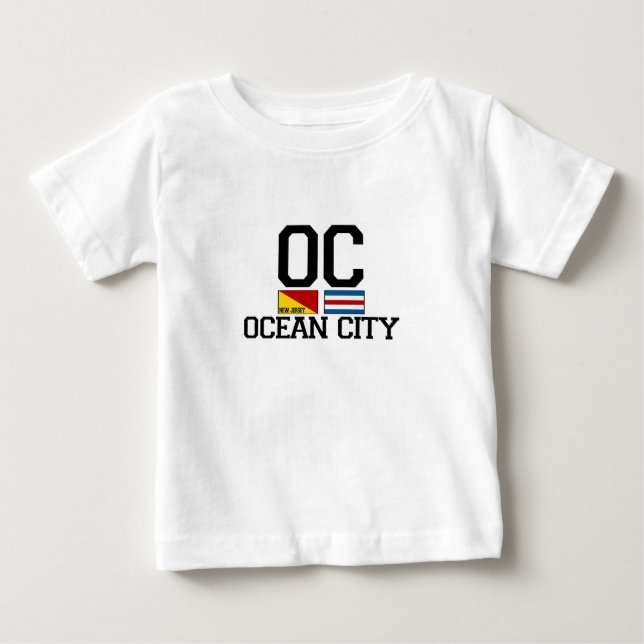 Ocean City. Tee Shirt (Framsida)