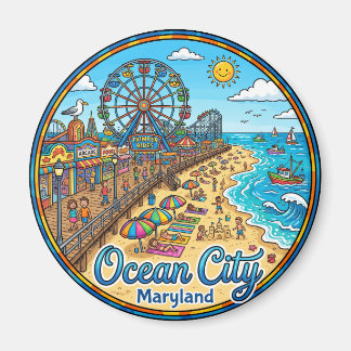 Ocean City USA Magnet