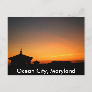 Ocean City View-vyvykort Vykort