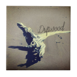Ocean Coastal Driftwood Kakelplatta