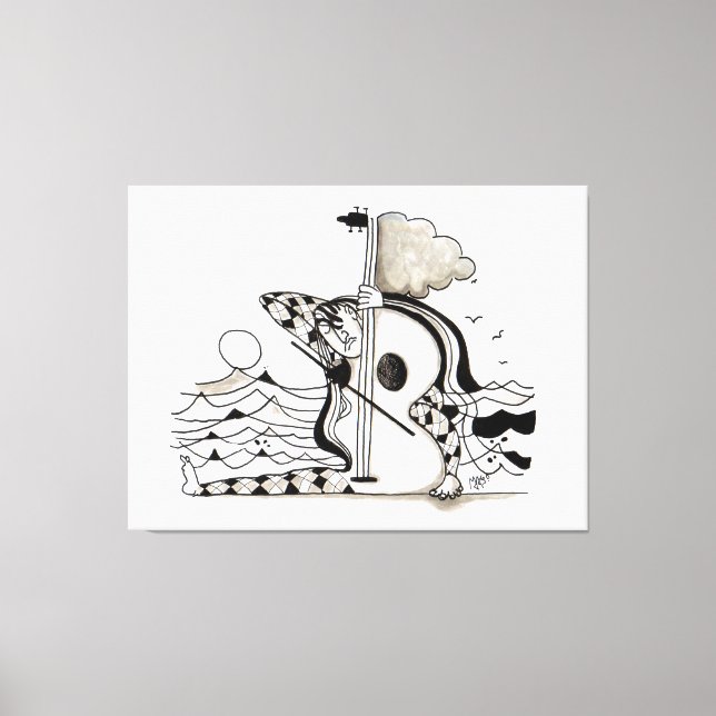 OCEAN CONCERT FOR SOFIA  CANVASTRYCK (Framsida)