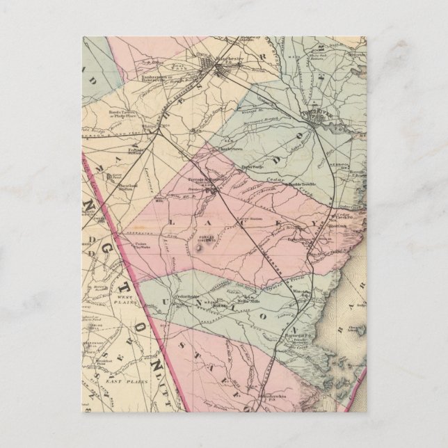 Ocean County, NJ Vykort (Framsida)