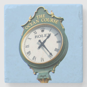 Ocean Course Clock, Kiawah Island, SC Marble Kuste Stenunderlägg