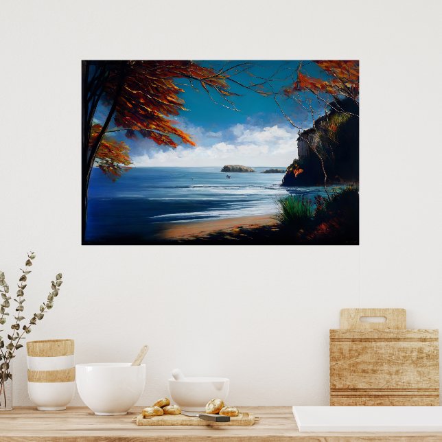 Ocean Dawn Poster (Kök)