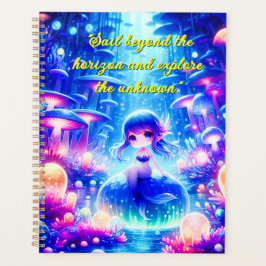 Ocean Dreams - Chibi Sjöjungfru Glow Planner