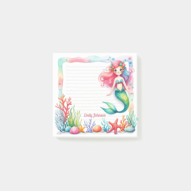 Ocean Dreams Sticky Pad Post-it Block (Framsida)