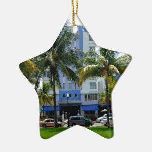 Ocean Drive Julgransprydnad Keramik
