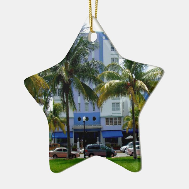 Ocean Drive Julgransprydnad Keramik (Vänster)