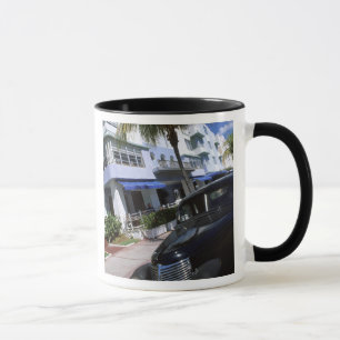 Ocean Drive, Miami Beach Florida Mugg