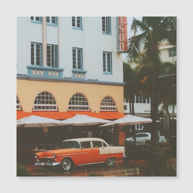 Ocean Drive, South Beach, Miami (Framsida)
