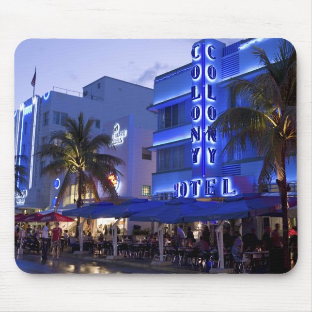 Ocean Drive, South Beach, Miami Beach, 2 Musmatta (Framsidan)