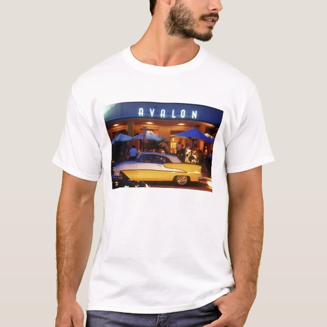 Ocean Drive, South Beach, Miami Beach. T Shirt (Framsida)
