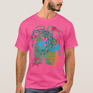 Ocean Dubbla Tank Tec Diving Ocean Freediving Sea T Shirt